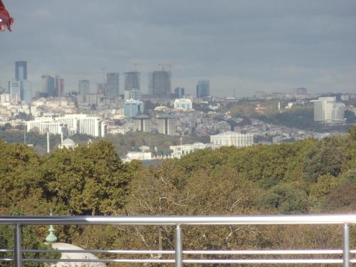 a view of a city with buildings in the distance at Ares Hotel in Istanbul