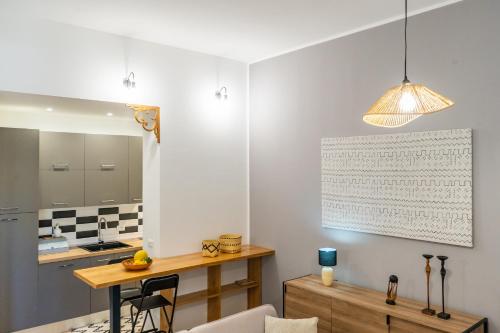 Η κουζίνα ή μικρή κουζίνα στο Casa Noma nel cuore del Salento
