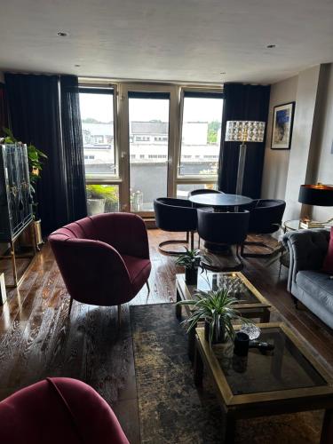 Χώρος καθιστικού στο Luxury Central Tunbridge Wells with free parking