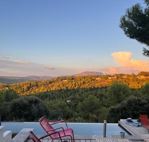 Havre de paix face a la Sainte Victoire