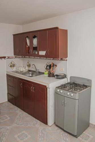 Kuchyň nebo kuchyňský kout v ubytování Casa María - Hotel Boutique