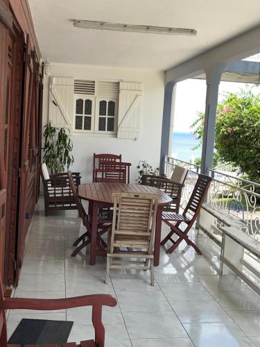 Balkón nebo terasa v ubytování Chez Antonin