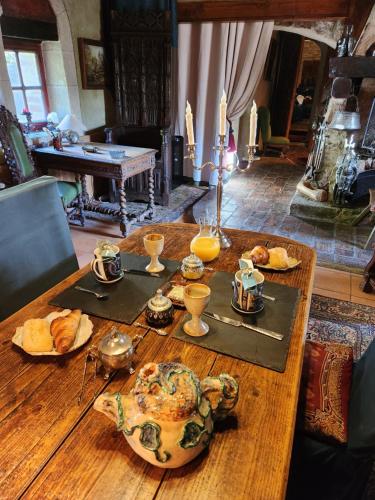 Jídlo v bed and breakfast nebo okolí