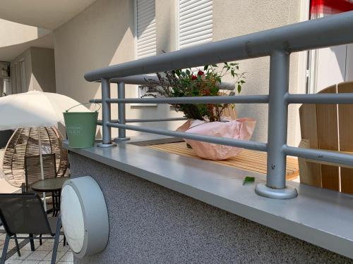 Un ou plusieurs lits dans un hébergement de l'établissement Petra Apartments