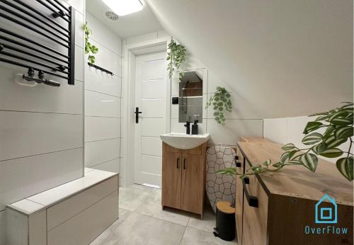 Koupelna v ubytování Tiny Room - 10 Minutes to Gdańsk Old Town