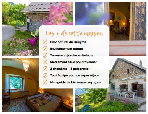 Zahrada ubytování Maison - Parc naturel du Queyras - Pleine nature