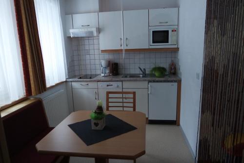 Küche/Küchenzeile in der Unterkunft Apart Alina
