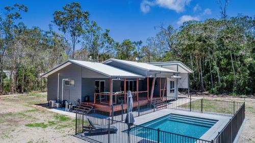 Bazén v ubytování Boab Boat n Bush Getaway nebo v jeho okolí