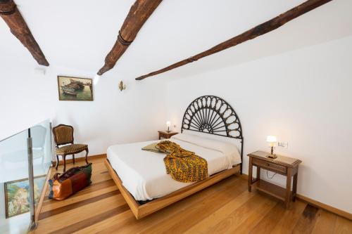 Postel nebo postele na pokoji v ubytování Residenza Luce