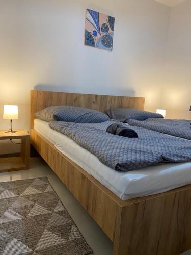 Ένα ή περισσότερα κρεβάτια σε δωμάτιο στο Šírava Resort
