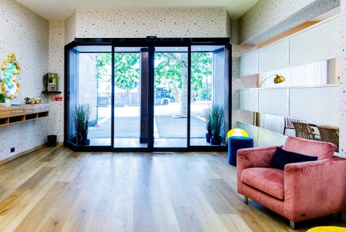 Posezení v ubytování Hotel La Superba