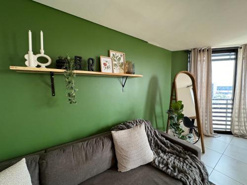 Χώρος καθιστικού στο Wild Olive 118