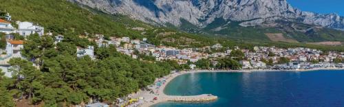Fotografie z fotogalerie ubytování Apartment Mares with Stunning Sea View v destinaci Baška Voda