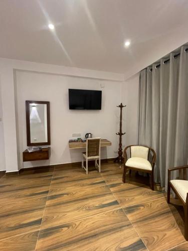 TV a/nebo společenská místnost v ubytování Citrine Kandy