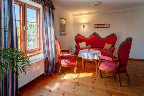 Posezení v ubytování Haus Tilde