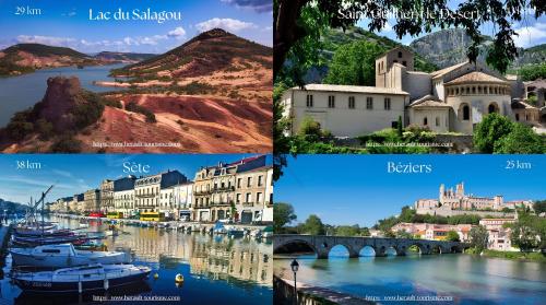 Photo de la galerie de l'établissement L'Ecrin piscenois - Monument historique - 2 pieces - 65 M2, à Pézenas