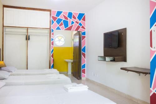 Katil atau katil-katil dalam bilik di The House Hotel