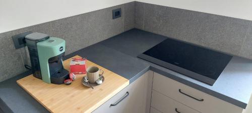 Una cocina o zona de cocina en Appartamento EDELWEISS