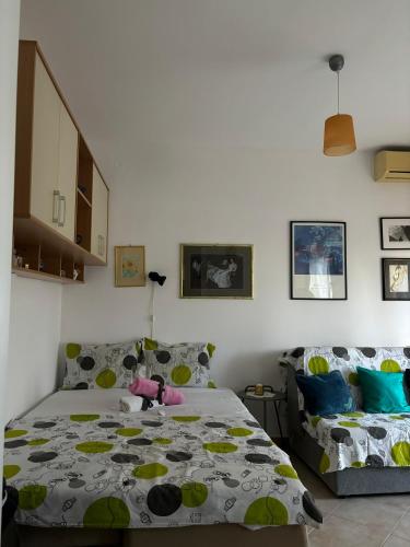 Llit o llits en una habitació de Orange studio