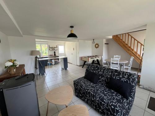Χώρος καθιστικού στο Jolie petite maisonnette