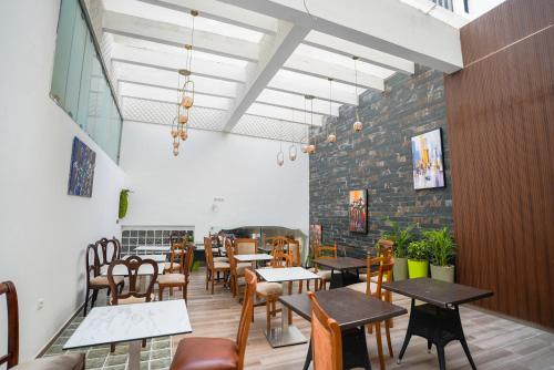 Posezení v ubytování Hotel Arabesque