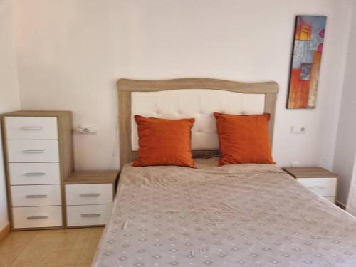 Ένα ή περισσότερα κρεβάτια σε δωμάτιο στο Charmant Appartement