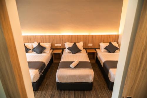Χώρος καθιστικού στο DJ Citi Plaza Hotel & Suites
