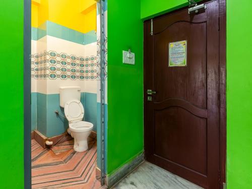 Koupelna v ubytování Hotel Utopia