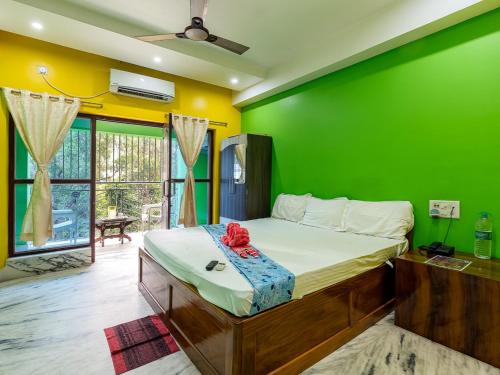 Postel nebo postele na pokoji v ubytování Hotel Utopia