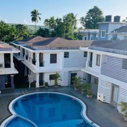 Πισίνα στο ή κοντά στο Elegant 1BHK Apartment with Pool in Assagao ,Anjuna
