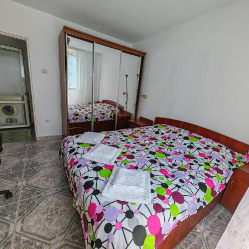 Postel nebo postele na pokoji v ubytování La Bianca la mare