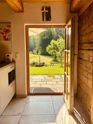 Kuchyň nebo kuchyňský kout v ubytování Chalet Dürrfeld *****