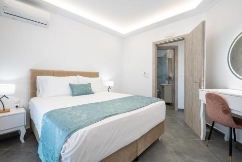 Postel nebo postele na pokoji v ubytování Velvet Apartments