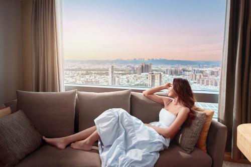 Posezení v ubytování Caesar Park Hotel Banqiao