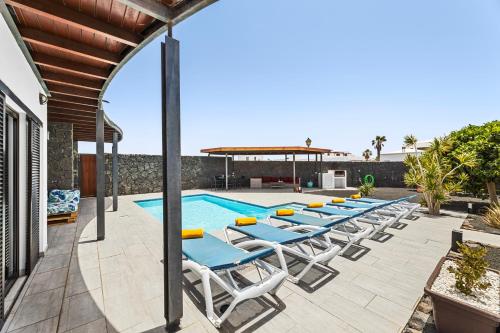 3 Bedroom Villa with Private Pool close to Papagayo Beach