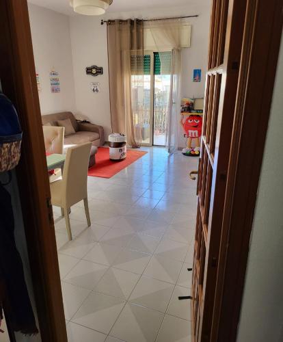 Χώρος καθιστικού στο Casa Miseno