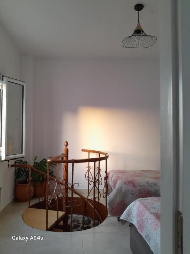 Postel nebo postele na pokoji v ubytování Kellis House