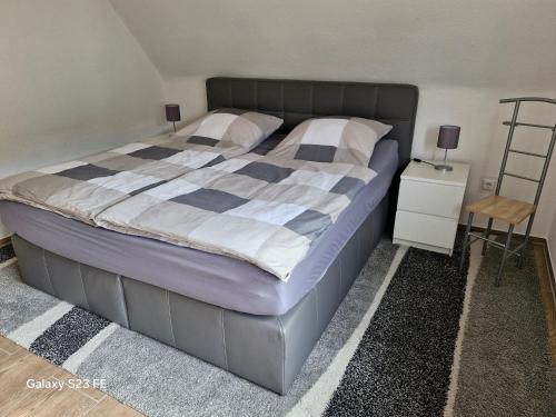 Postel nebo postele na pokoji v ubytování Apartment Bochum