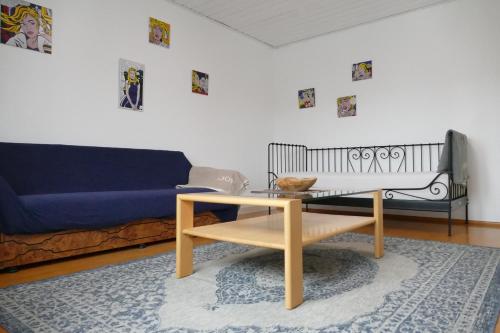 Χώρος καθιστικού στο Großzügige Monteurwohnung