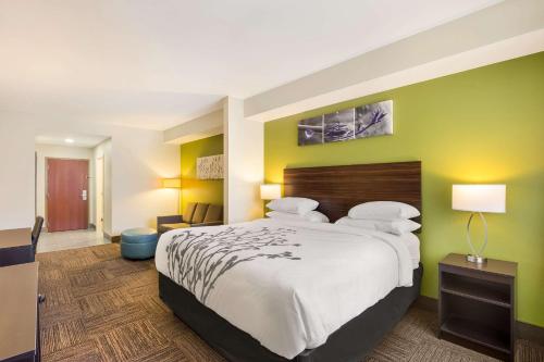Katil atau katil-katil dalam bilik di Sleep Inn & Suites North Mobile Saraland