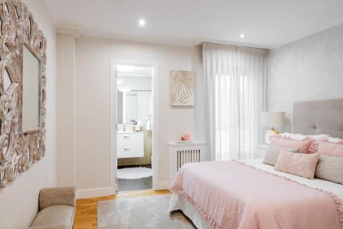 Postel nebo postele na pokoji v ubytování Home Luxury - Villagarcía