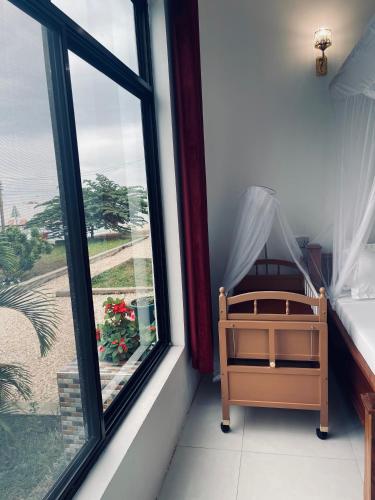 Letto o letti in una camera di Kijiji Villas Nungwi