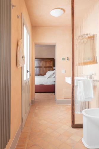 Ένα μπάνιο στο Locanda La Concia