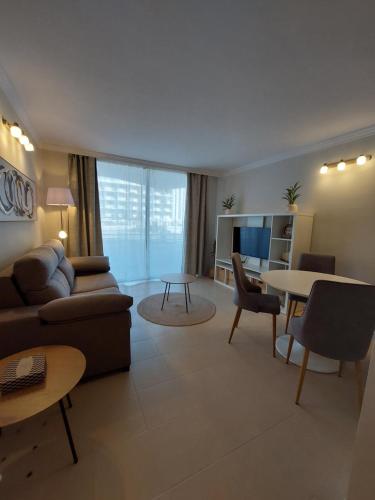 Et opholdsområde på Canary Sun Apartment