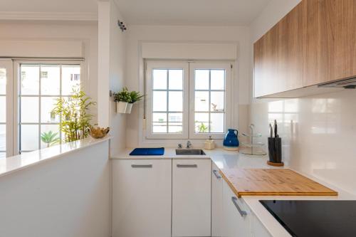 Dapur atau dapur kecil di Hidalgos Hideaway - La Caleta
