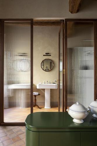 Ένα μπάνιο στο Locanda La Concia