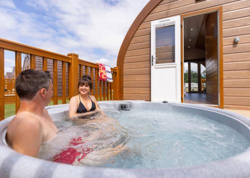 Hosté ubytování High Farm Holiday Park