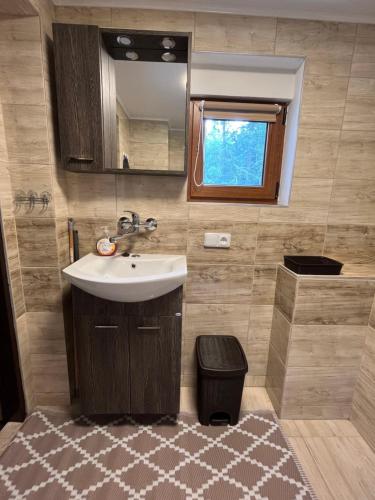 Un baño de Apartmán Pod Sjezdovkou