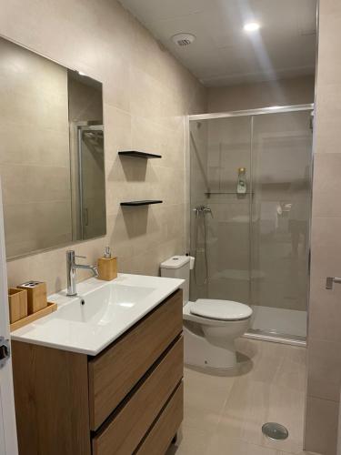 Kúpeľňa v ubytovaní Precioso apartamento en Málaga Centro