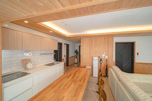 Køkken eller tekøkken på Le Village Aewol B#2